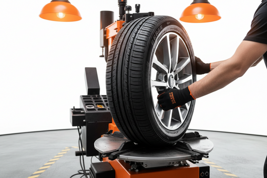 IN-SHOP TIRE CHANGEOVER ON RIMS
