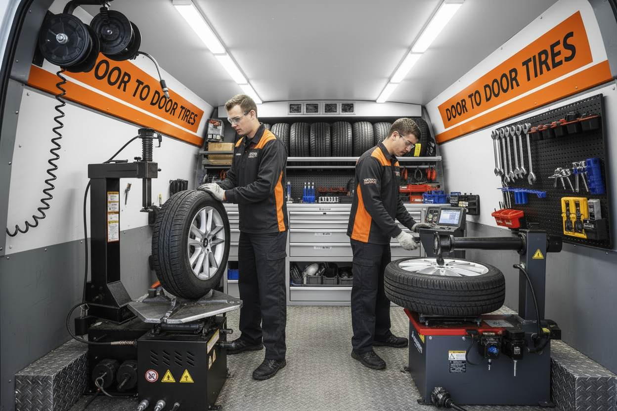 IN-SHOP TIRE CHANGEOVER OFF RIMS